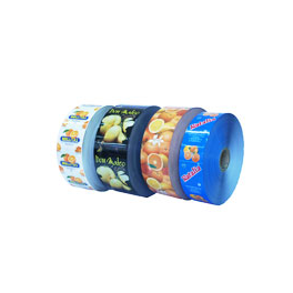 Printed bands for making bags 