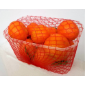 Mesh overlays fruit boxes
